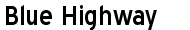 bluehigh Font