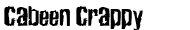 cabeencrappy Font