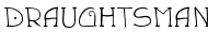 draughtsman Font
