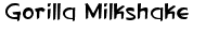 gorillamilkshake Font