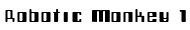roboticmonkey Font