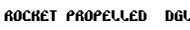 rocketpropelled Font