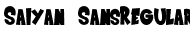 saiyansans Font