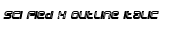scifiedx Font