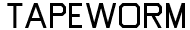 tapeworm Font