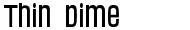 thindime Font