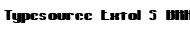 typesourceextol Font