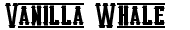 vanillawhale Font