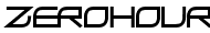 zerohour Font